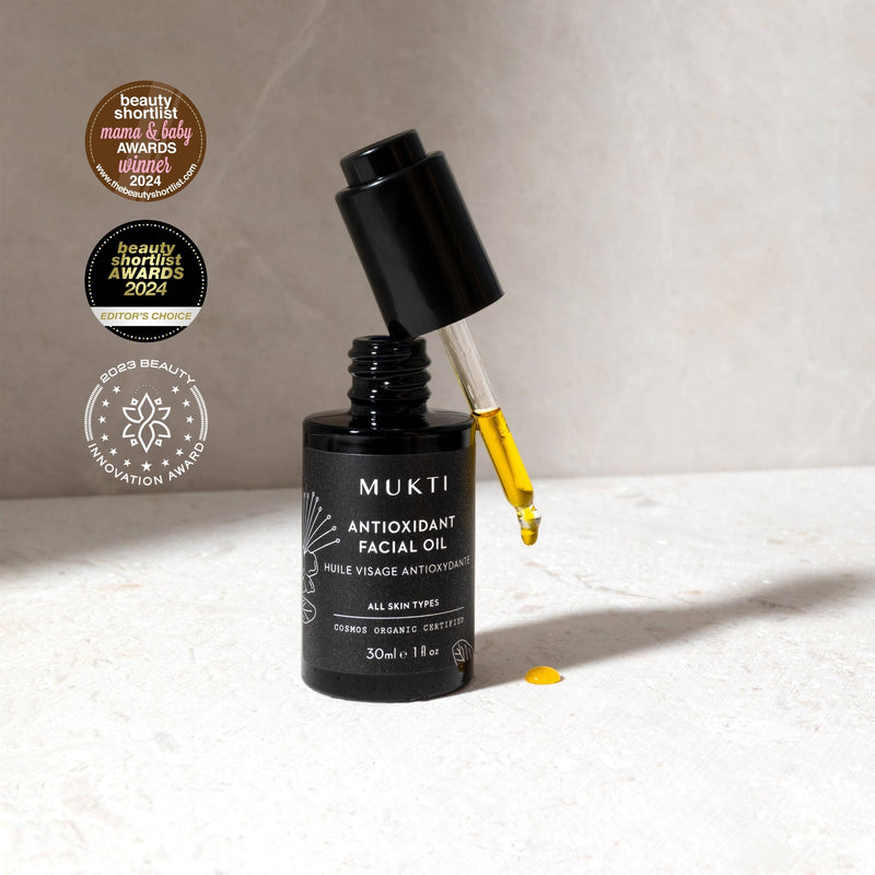 Antioxidant Facial Oil | 30ml - Mukti Organics